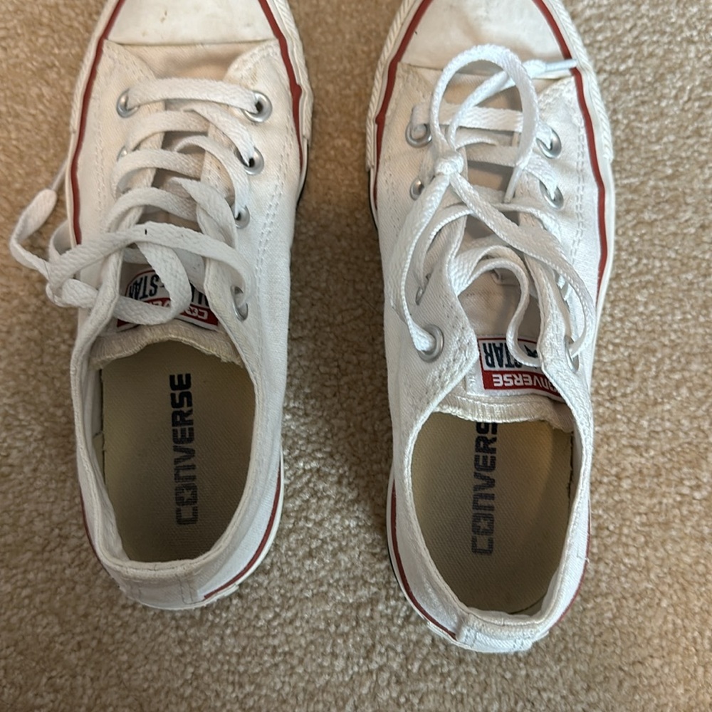 White Converses - image 4